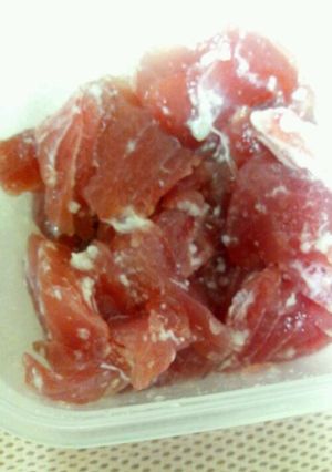 マグロお刺身塩麹和え-レシピのメイン写真