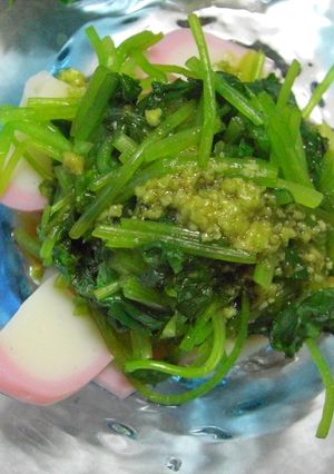 かまぼこと三つ葉の和えもの-レシピのメイン写真
