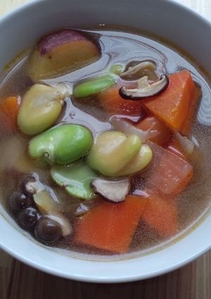 野菜だけでもコク有り☆コンソメスープ-レシピのメイン写真