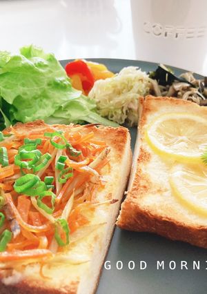 金平トースト-レシピのメイン写真