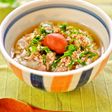 暑い夏に☆梅&ツナの冷やし茶漬け♪