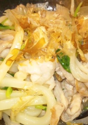 塩麹の焼きうどん-レシピのメイン写真