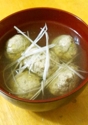 ふわふわ いわしのつみれ汁-レシピのメイン写真
