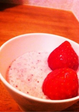 いちご沢山もらったら♪いちごムース-レシピのメイン写真