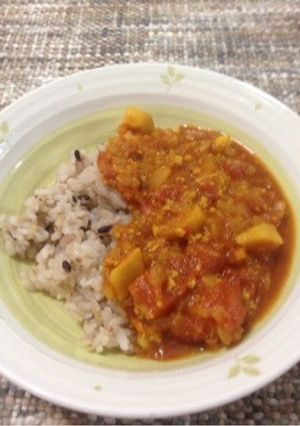 ジンジャートマトカレー-レシピのメイン写真