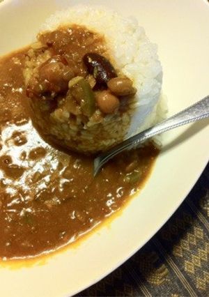 お豆とトマトのカレー-レシピのメイン写真