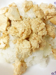 炒り豆腐丼-レシピのメイン写真