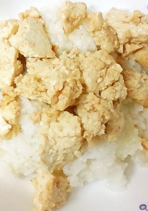炒り豆腐丼-レシピのメイン写真