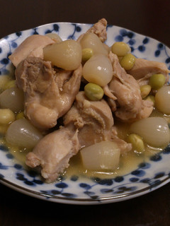 鶏肉とらっきょうのさっぱり煮-レシピのメイン写真