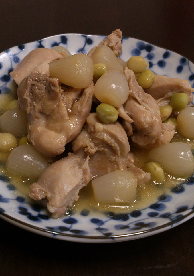 鶏肉とらっきょうのさっぱり煮-レシピのメイン写真