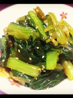 小松菜の醤油和え♪*°-レシピのメイン写真