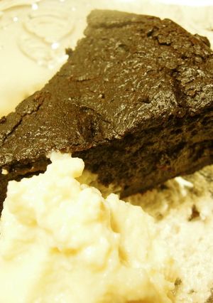 混ぜるだけ！豆腐で濃厚ガトーショコラ❤-レシピのメイン写真