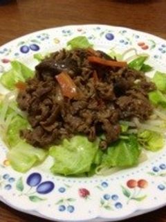 牛肉とシャキシャキもやしコラボ♪-レシピのメイン写真