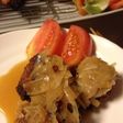 唐揚げのネギソースがけ