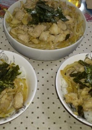 塩麹の鶏丼-レシピのメイン写真