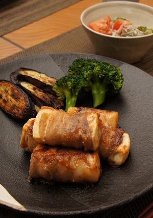 タレが決め手！豆腐の豚バラ巻き-レシピのメイン写真