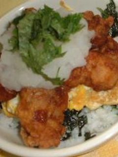 から揚げおろし丼-レシピのメイン写真