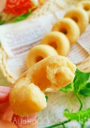 卵・乳製品不使用☆豆腐焼きドーナツ-レシピのメイン写真