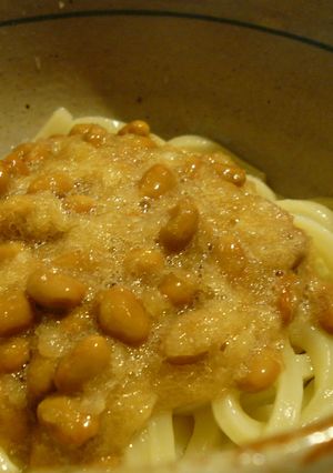 おろし納豆ぶっかけうどん☆簡単ランチに-レシピのメイン写真