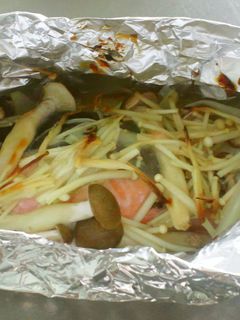 塩麹鮭のホイル焼き-レシピのメイン写真