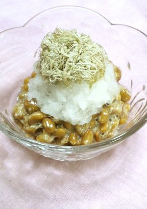 ダイエットに!大根おろし納豆とろろ昆布-レシピのメイン写真