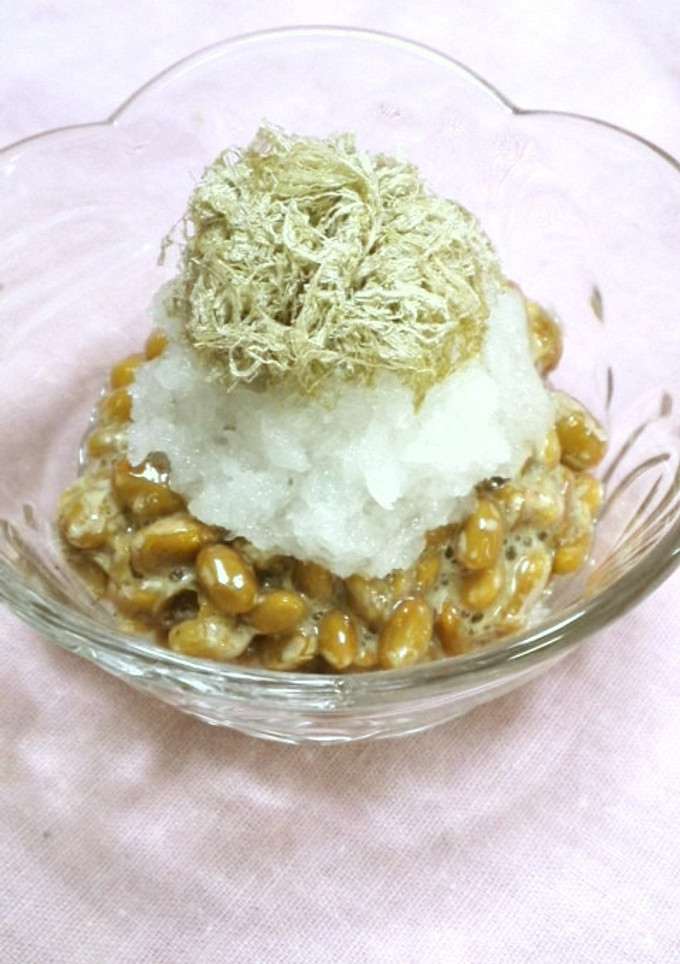 ダイエットに！大根おろし納豆とろろ昆布-レシピのメイン写真