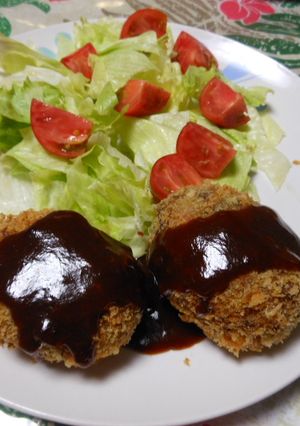 ありきたりな味ですがビーフコロッケ-レシピのメイン写真