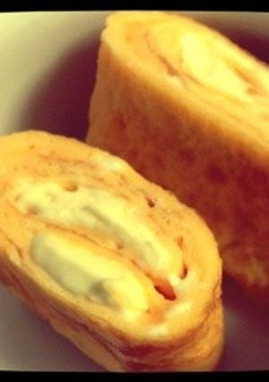 卵焼きinクリームチーズ♡-レシピのメイン写真