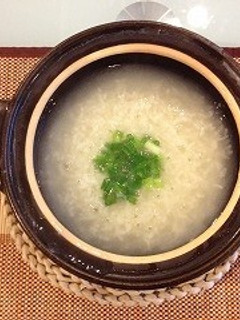 カツオだしのお粥-レシピのメイン写真
