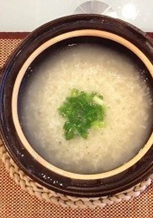 カツオだしのお粥-レシピのメイン写真