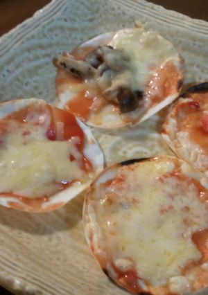 魚焼きグリルde　簡単！クリスピーピザ-レシピのメイン写真