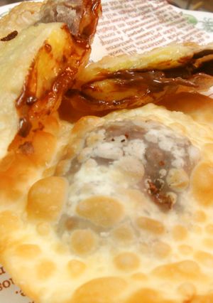 ＊チョコバナナがとろける♪サクサク餃子＊-レシピのメイン写真