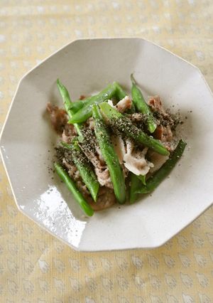 インゲンと豚肉のナンプラー炒め-レシピのメイン写真