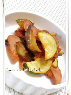 簡単★ナスとズッキーニのトマト煮-レシピのメイン写真