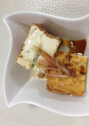 美味し～ 厚揚げのはさみ焼き-レシピのメイン写真
