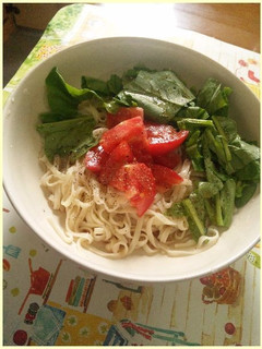 ひんやり☆トマト冷やしうどん-レシピのメイン写真