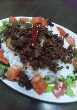 ☆見た目はタコライスなサラダ丼？！☆-レシピのメイン写真