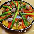 フライパンでパエリア♪shokenママ流