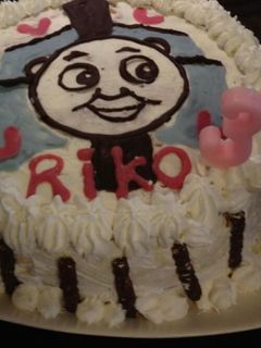 超簡単トーマスケーキ-レシピのメイン写真