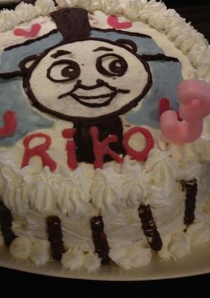 超簡単トーマスケーキ-レシピのメイン写真