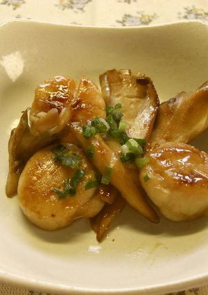 舞茸とホタテのバター醤油炒め-レシピのメイン写真