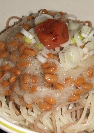 ？だけど、めちゃおいしい冷たい納豆そば？-レシピのメイン写真