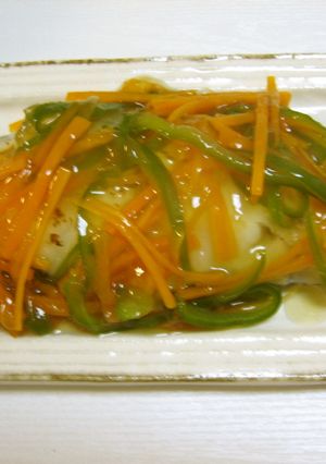 だしで簡単＆早い♪カレイの野菜あんかけ-レシピのメイン写真