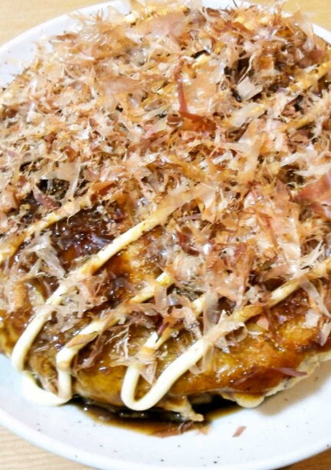 我が家のふわふわお好み焼き-レシピのメイン写真