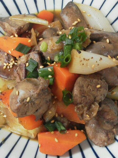 ダイエット中に鉄分補給!簡単鶏肝煮!-レシピのメイン写真