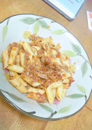 簡単☆トマトソースペンネ-レシピのメイン写真