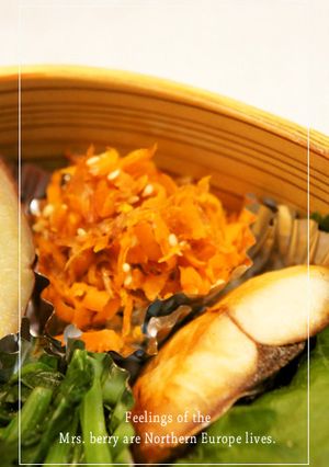 お弁当に！人参おかか炒め-レシピのメイン写真