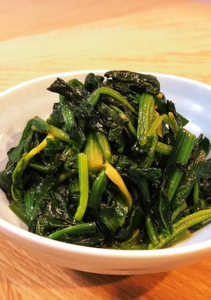 ほうれん草の簡単ソテー-レシピのメイン写真