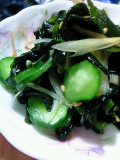 ミョウガでさっぱり!きゅうりの酢の物☆-レシピのメイン写真