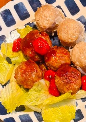 デミグラス風豚こまチーズボール-レシピのメイン写真